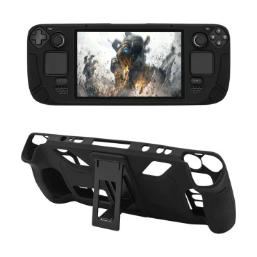 PGTECH GP-802 Anti-scratch Soft Silicone Case for Steam Deck Console Gamepad Protective Cover