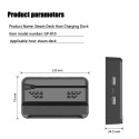 PGTech GP-810 Steam Deck Charging Dock, Supports 45W PD Fast Charger
