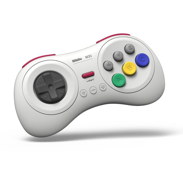 8Bitdo M30 Bluetooth Controller for Switch, Windows and Android, 6-Button Layout
