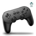 8Bitdo Pro 2 Bluetooth Controller for Switch, Hall Effect Joystick Update, Wireless Gaming Controller Black