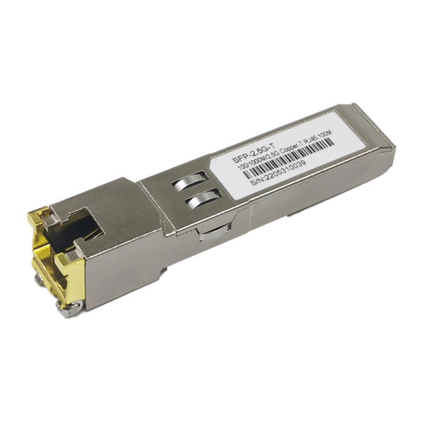 BPI 2.5GBASE-T Copper SFP Transceiver 2.5G-T-R-RM Rate Matching Mode