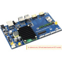 Dedicated Aluminum Heatsink for Raspberry Pi Compute Module 4 (CM4), Notched for Antenna