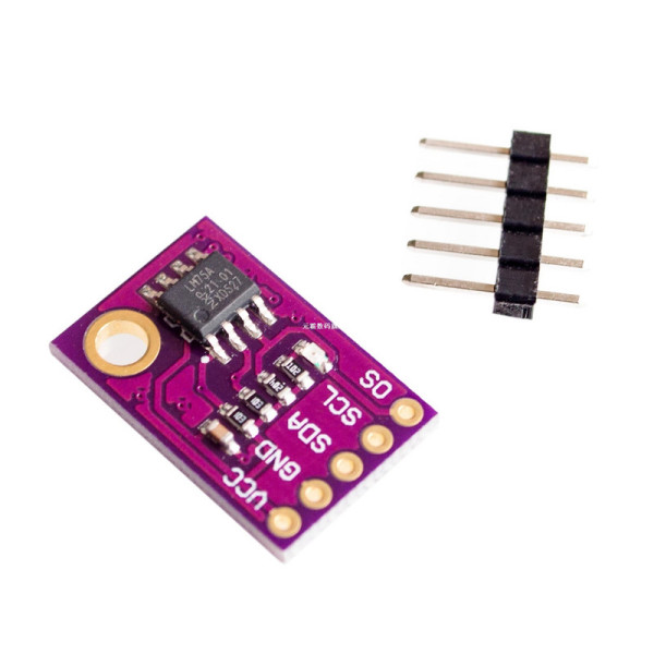 LM75 High-Precision Temperature Sensor Module High-Speed I2C Interface LM75A Development Board Module