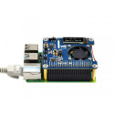 WaveShare Power over Ethernet HAT (B) for Raspberry Pi 3B+/4B and 802.3af PoE Network