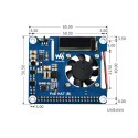 WaveShare Power over Ethernet HAT (B) for Raspberry Pi 3B+/4B and 802.3af PoE Network