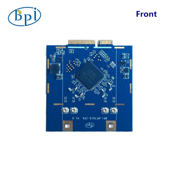 BPI-MT7615 802.11 Ac WiFi 4x4 Dual-Band Module Based on MTK MT7615 Chip Design, Support Banana Pi R2, and R64 Router