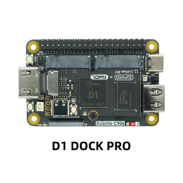 Sipeed Lichee RV D1 Dock Pro RISC-V SBC