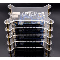 Banana PI BPI ZP0024 BOX F. M1/M1+/M2/M3 - 4-Layer Acrylic Box for Banana Pi M1/M1+/M2/M3