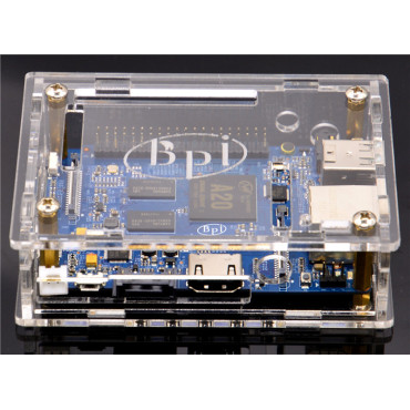 Acrylic Clear Case for Banana Pi M1+, BPI-M1+