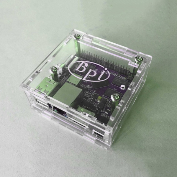Acrylic Clear Case for Banana Pi M2+, BPI-M2+
