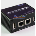 McuZone Dual Ethernet And USB Extension Board Metal Case