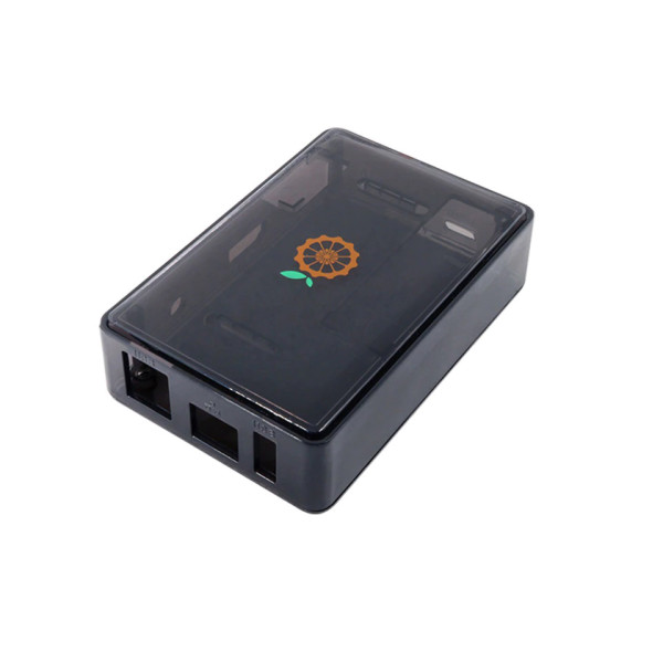 Orange Pi 3 LTS Board ABS Black Case, OPI 3 LTS SBC Transparent Plastic Case