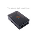 Orange Pi 3 LTS Board ABS Black Case, OPI 3 LTS SBC Transparent Plastic Case