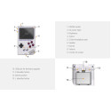 Retroflag GPi CASE 2W for Raspberry Pi Zero, Zero W, Zero 2W with 3-inch LCD Screen, Rechargeable Battery